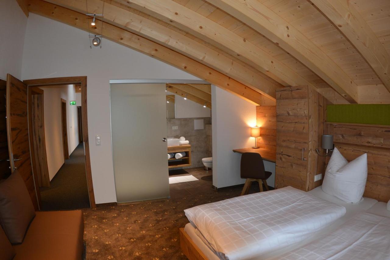 Pension Alpenblick Steeg Exterior foto
