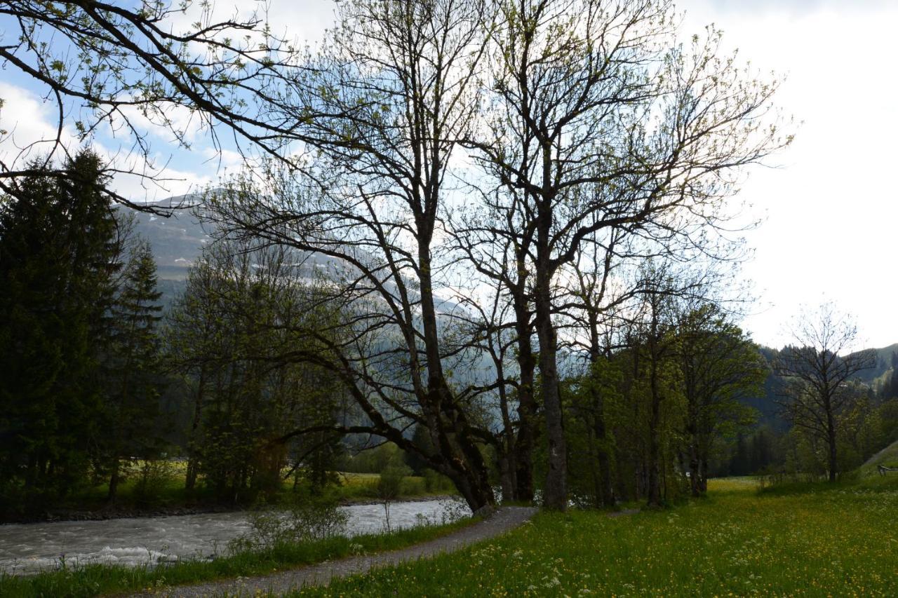 Pension Alpenblick Steeg Exterior foto