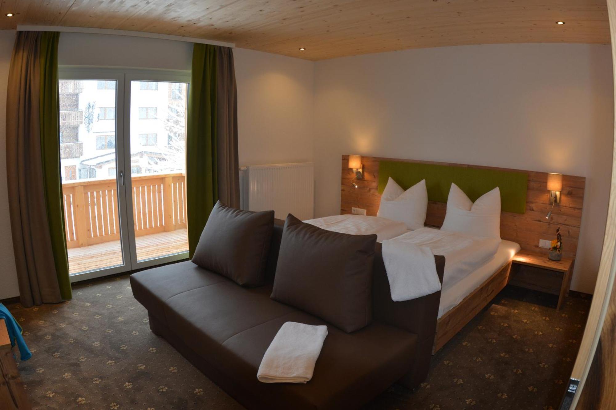 Pension Alpenblick Steeg Exterior foto
